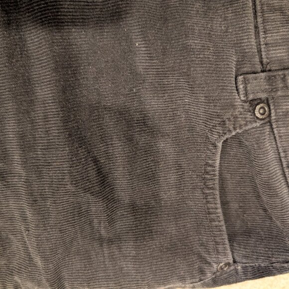 St. John's Bay Contemporary Corduroy Pants Black - Women's sz 10 - Picture 6 of 6